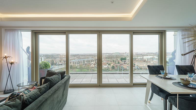 Show penthouse at The Waterside Apartments