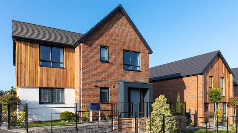 The 'Byre 4' show home at The Hollies