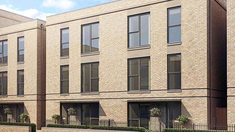 New house types, Trumpington Meadows