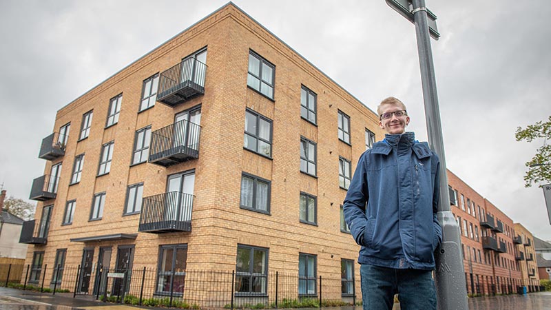 Stephen Crofts at home at Castleward