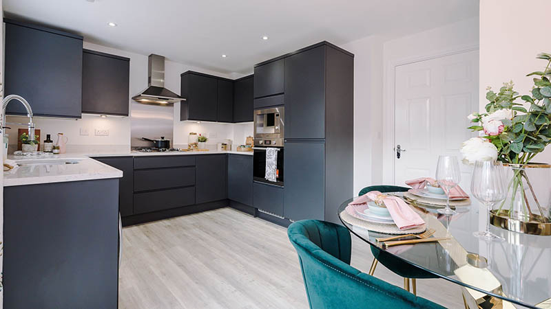 The current ‘Malham’ show home at The Hyde