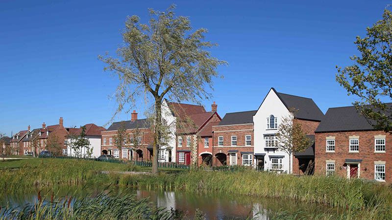 Example Davidsons Homes street scene