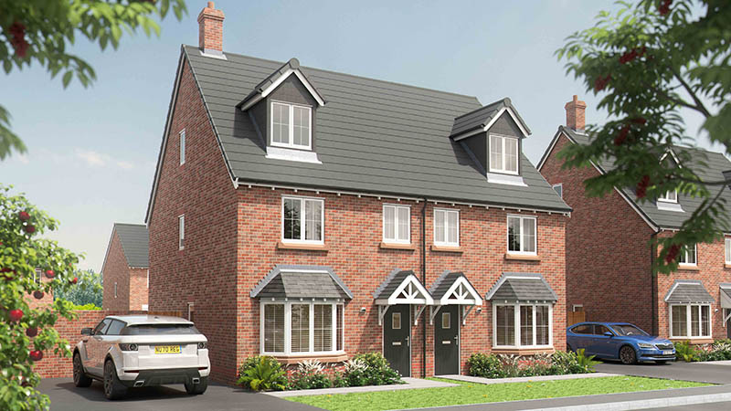 ‘Stonall’ house type at Woottonbrook (Elan Homes)
