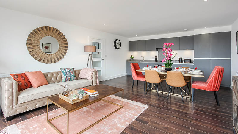 Show home at Milli House (KALMARs/Lint Group)