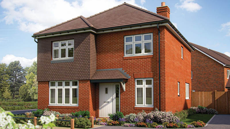 Show home type at Grange Park (Bovis Homes)