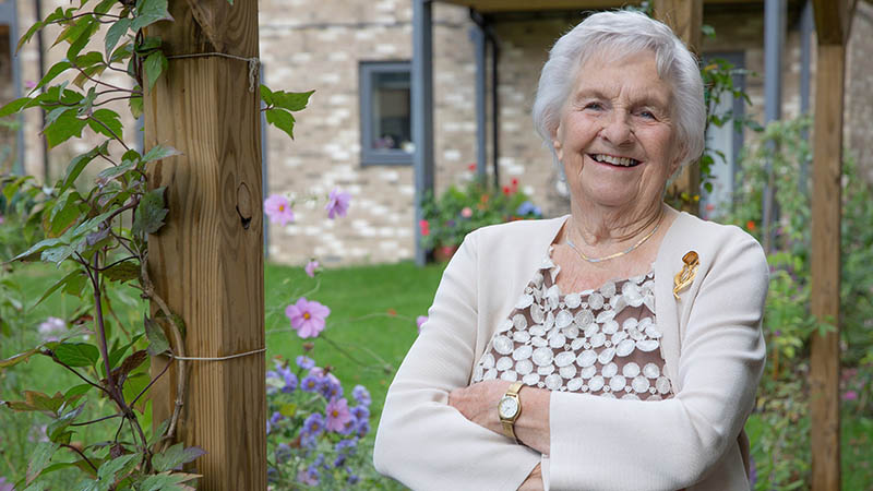Shirley Gowen at home at Miami House