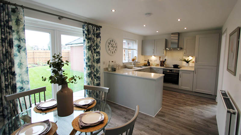 Show home at Bannerbrook Park
