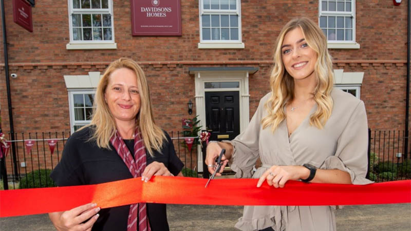 Official opening of Sanders Fields show home