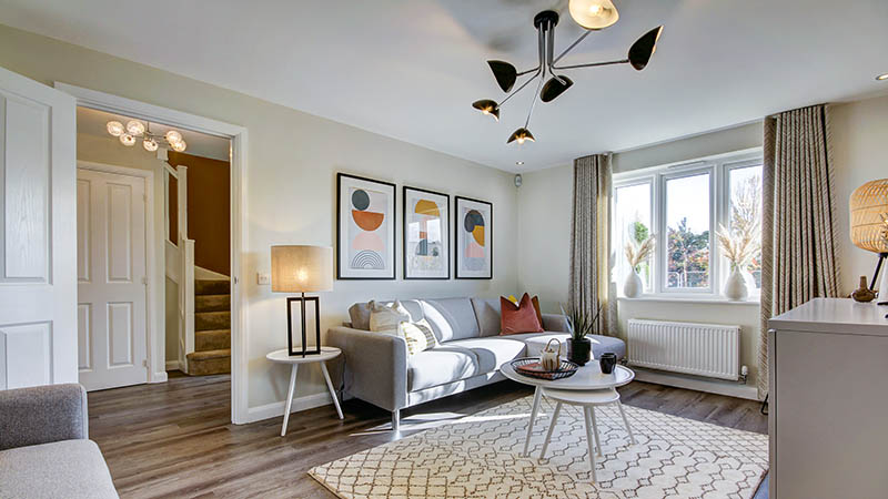 Show home at Pentland View (Taylor Wimpey)