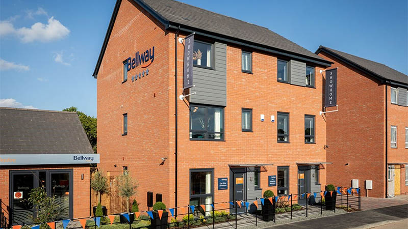 Show homes at Lucas Green (Bellway)