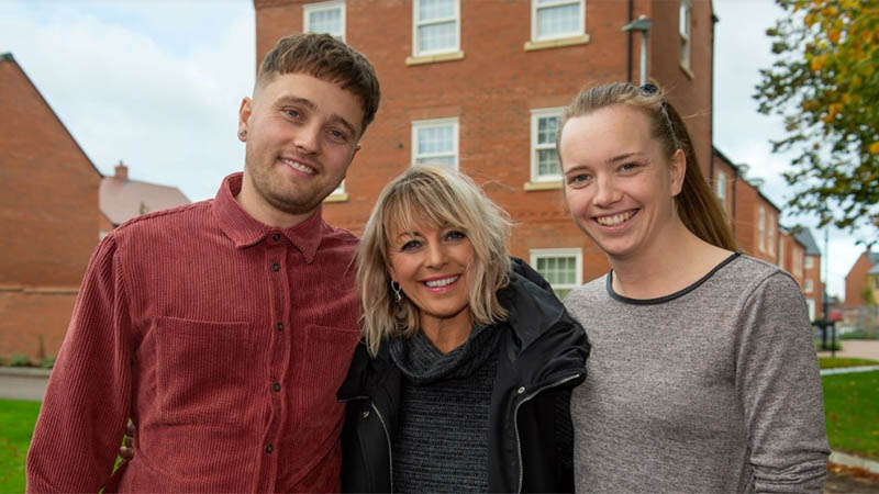 George, Carol and Jasmine at Brampton Park