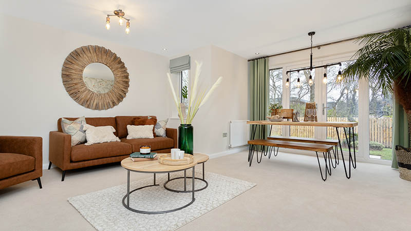 Show home at Hawthorn Gardens