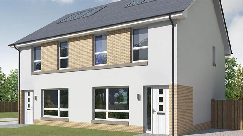 The ‘Redwood’ house type at Croftwood View