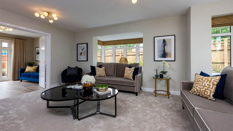 Show home at Catherington Park