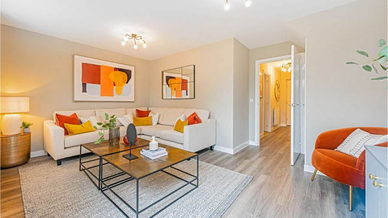 Show home at Albany Park