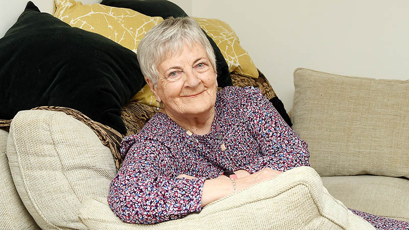 Pat at home at The Avenue (Bromford)