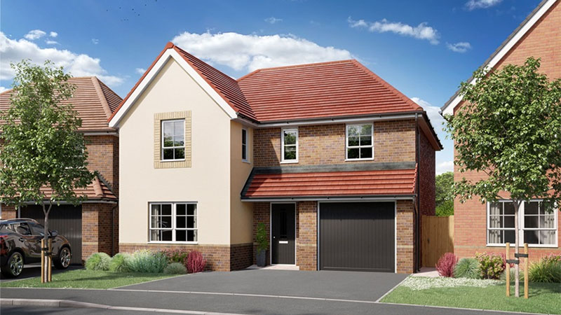 The four-bedroom ‘Hale’ house type