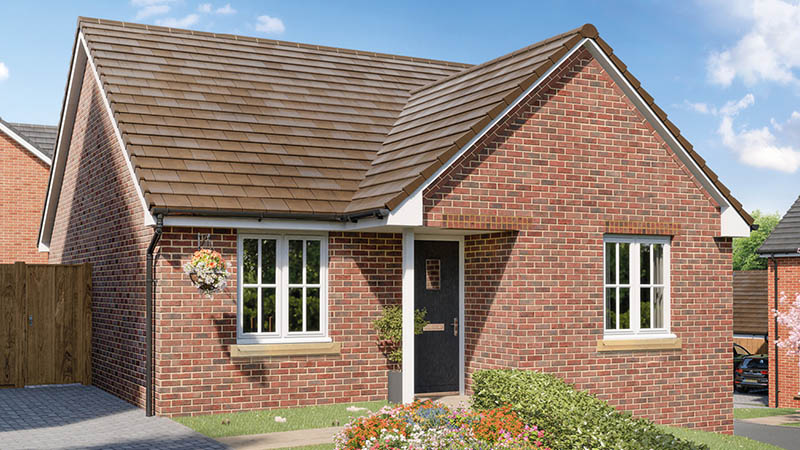 The two-bedroom ‘Haywood’ at Three Js