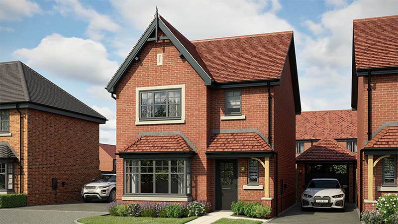 The three-bedroom ‘Fairford’ at Hayfield Grove