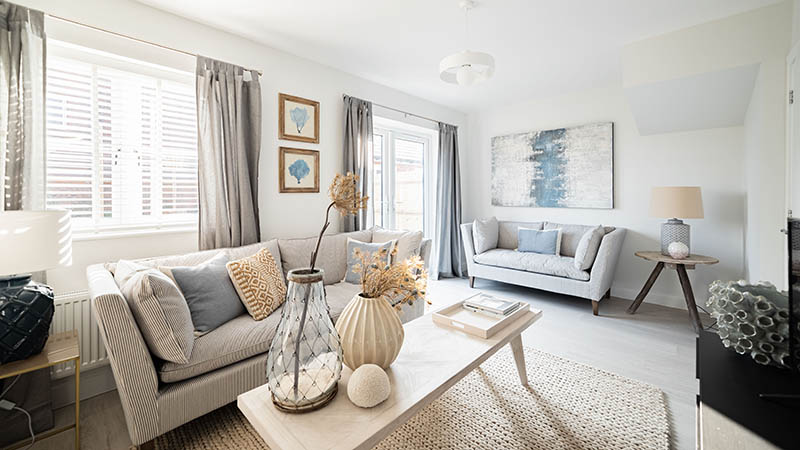 Show home at Rivercross (Bargate Homes)