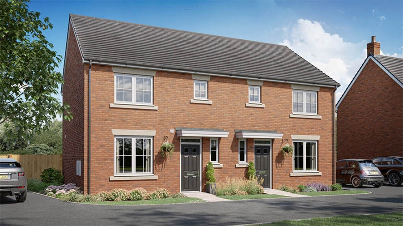 ‘The Sandpiper’ house type at Ramblers Gate