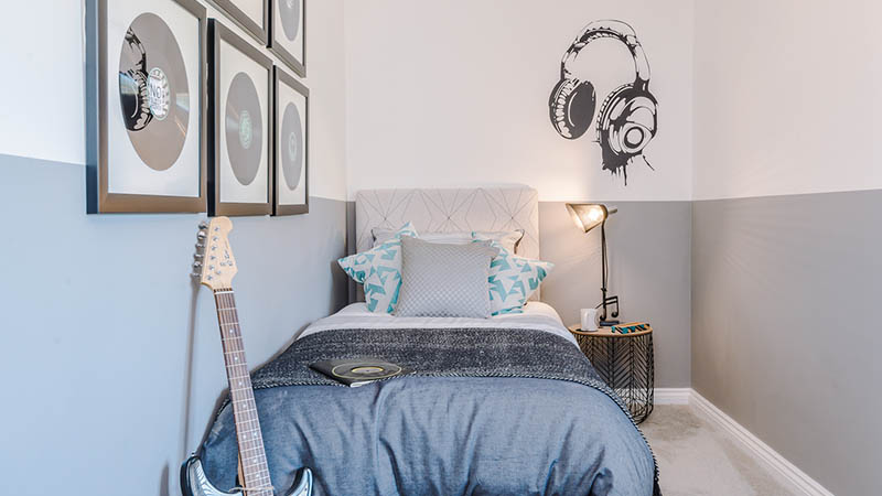 Show home at Whitingham Fold