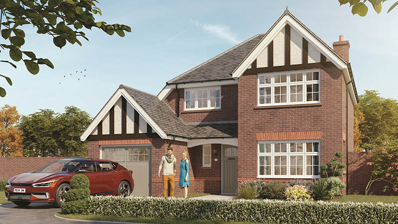 'Chester' house type at Hazel Park (Redrow)