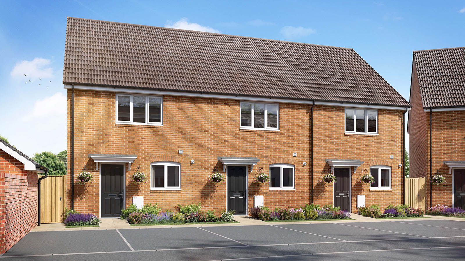 The two-bedroom ‘Sandford’ house at Great Oldbury
