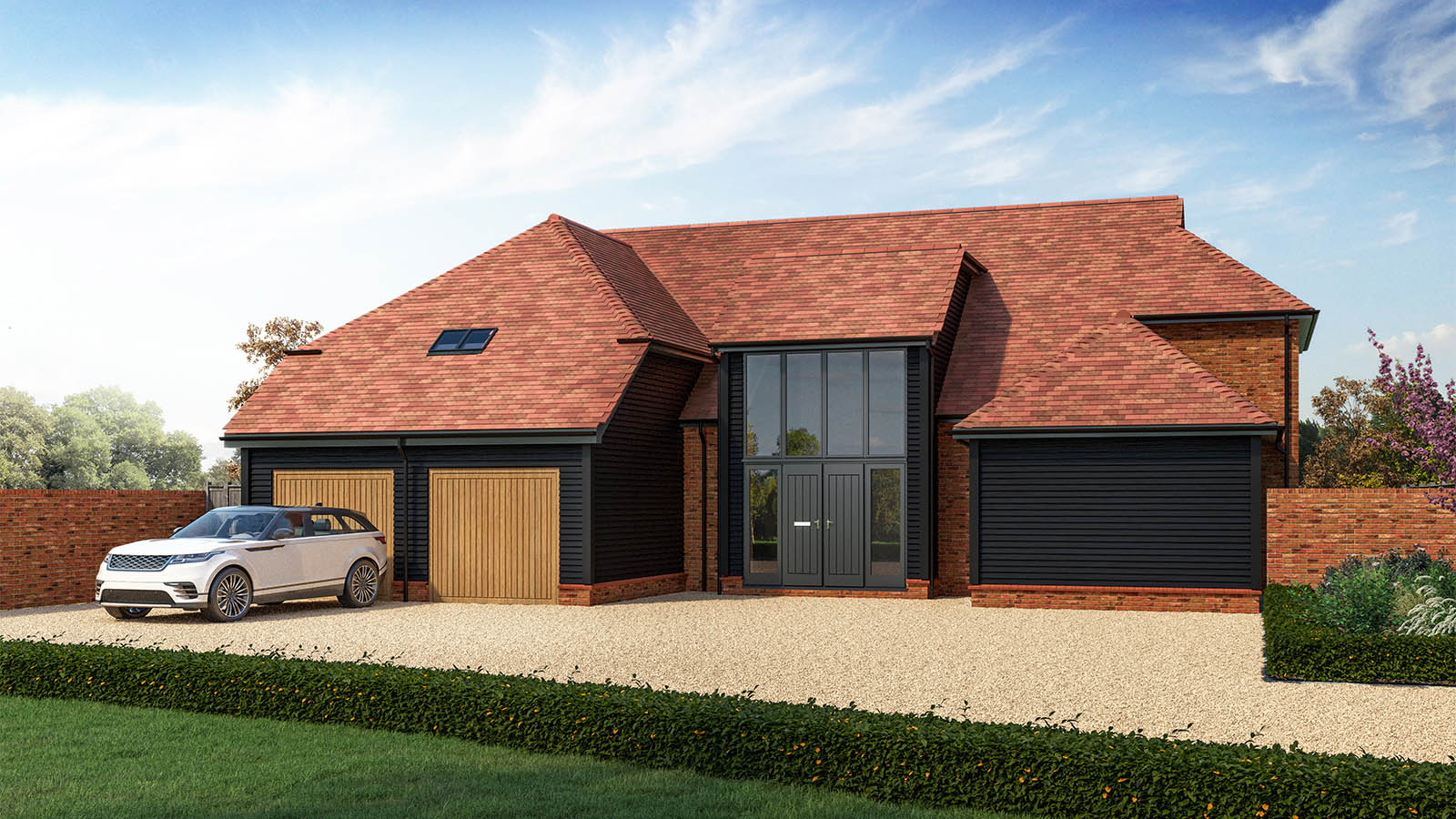 One of the brand new luxury homes at Paddock View