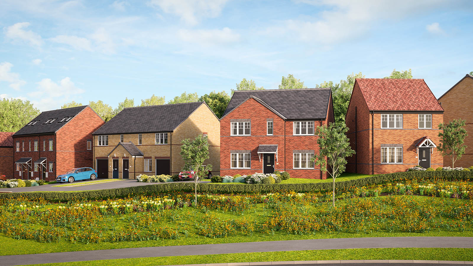 Greenlock Place street scene (Avant Homes)