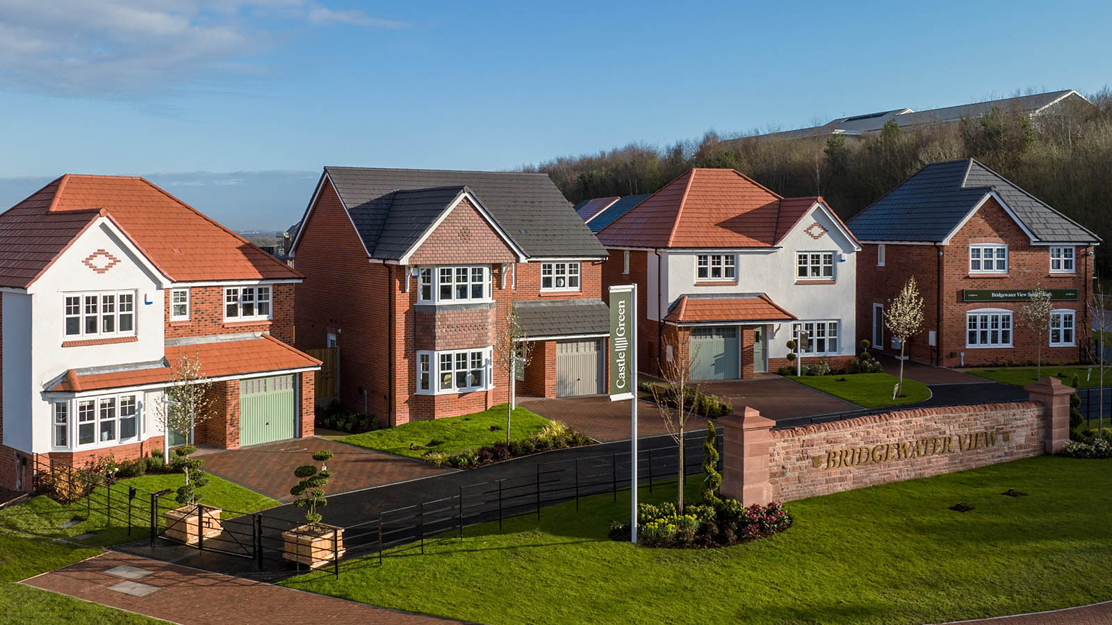 Show homes at Bridgewater View