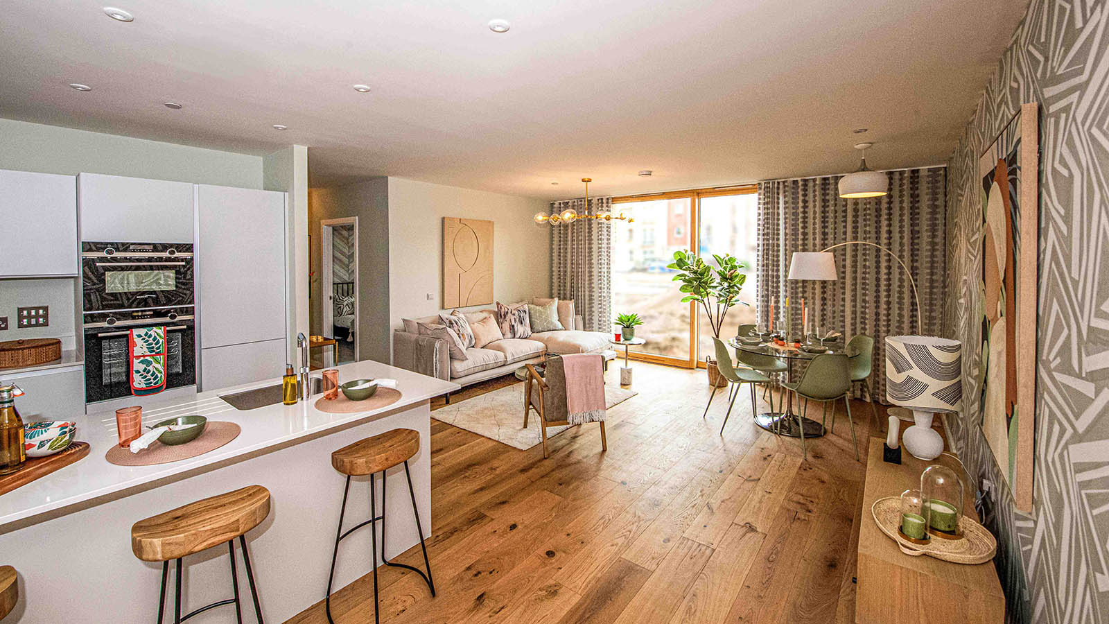 Show home at Rowanbank Gardens