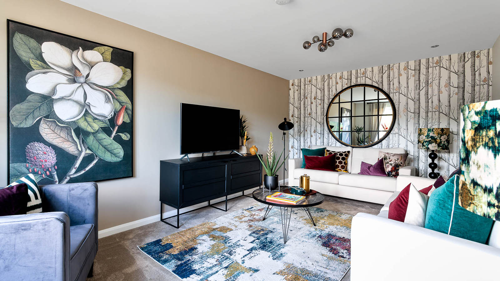 Show home at Taylor Wimpey West Craigs