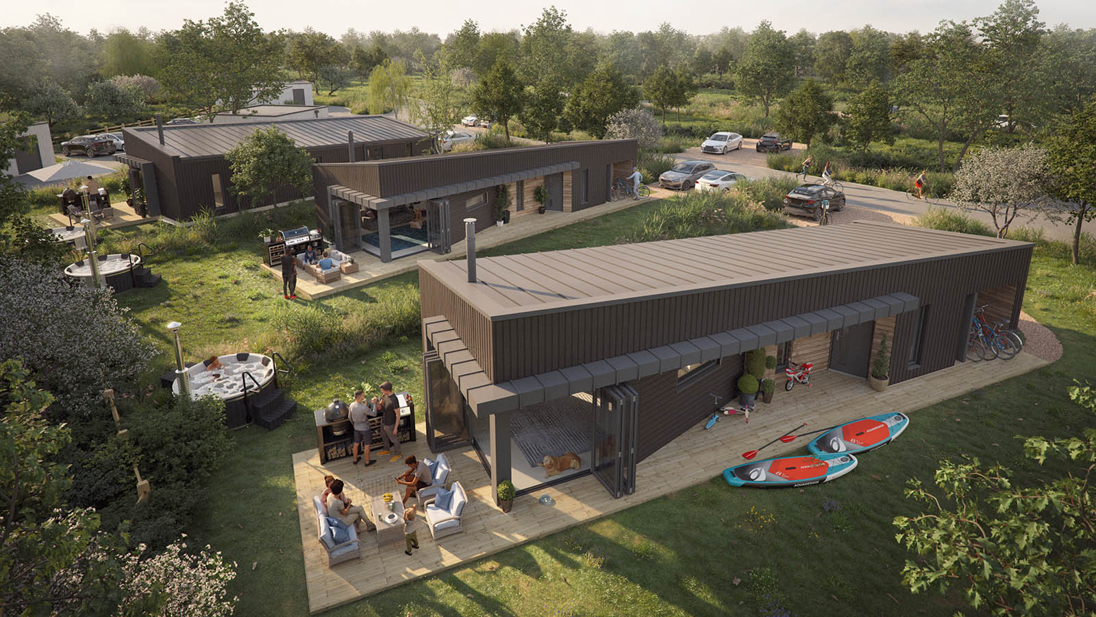 ‘The Retreat’ cabin-style property