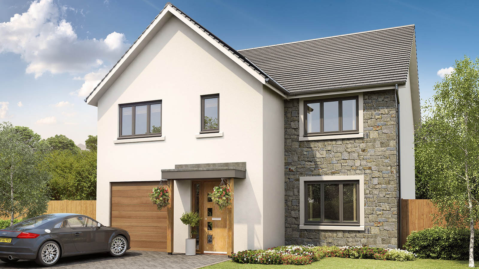 The five-bedroom ‘Yew’ house type