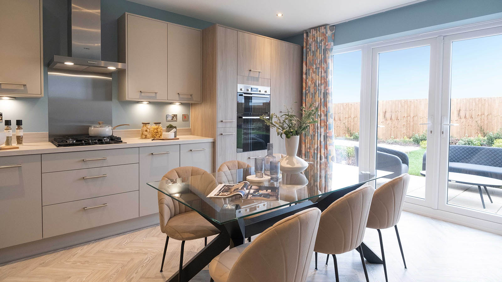 Redrow show home kitchen