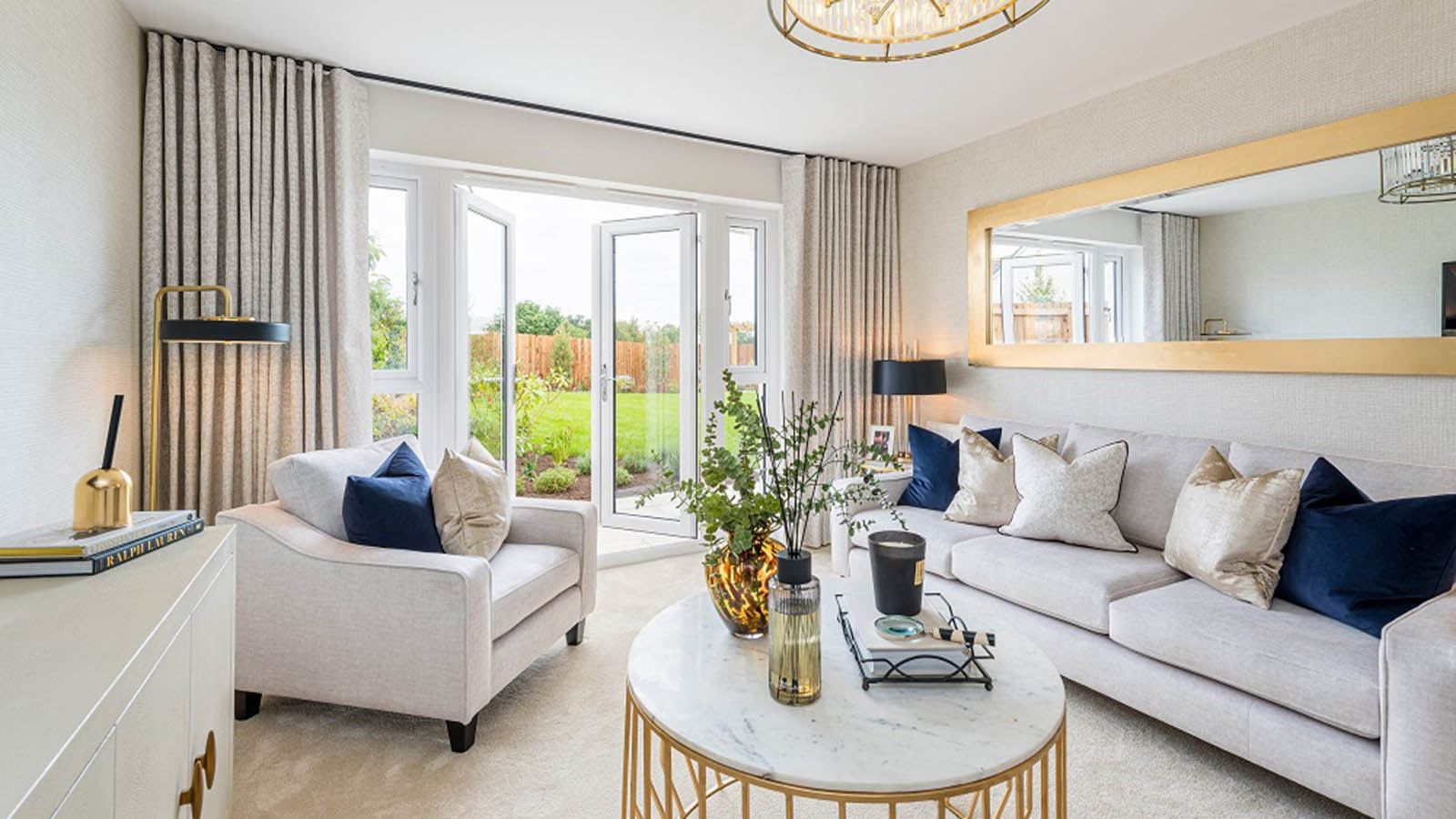 Show home at Rosewell Meadow