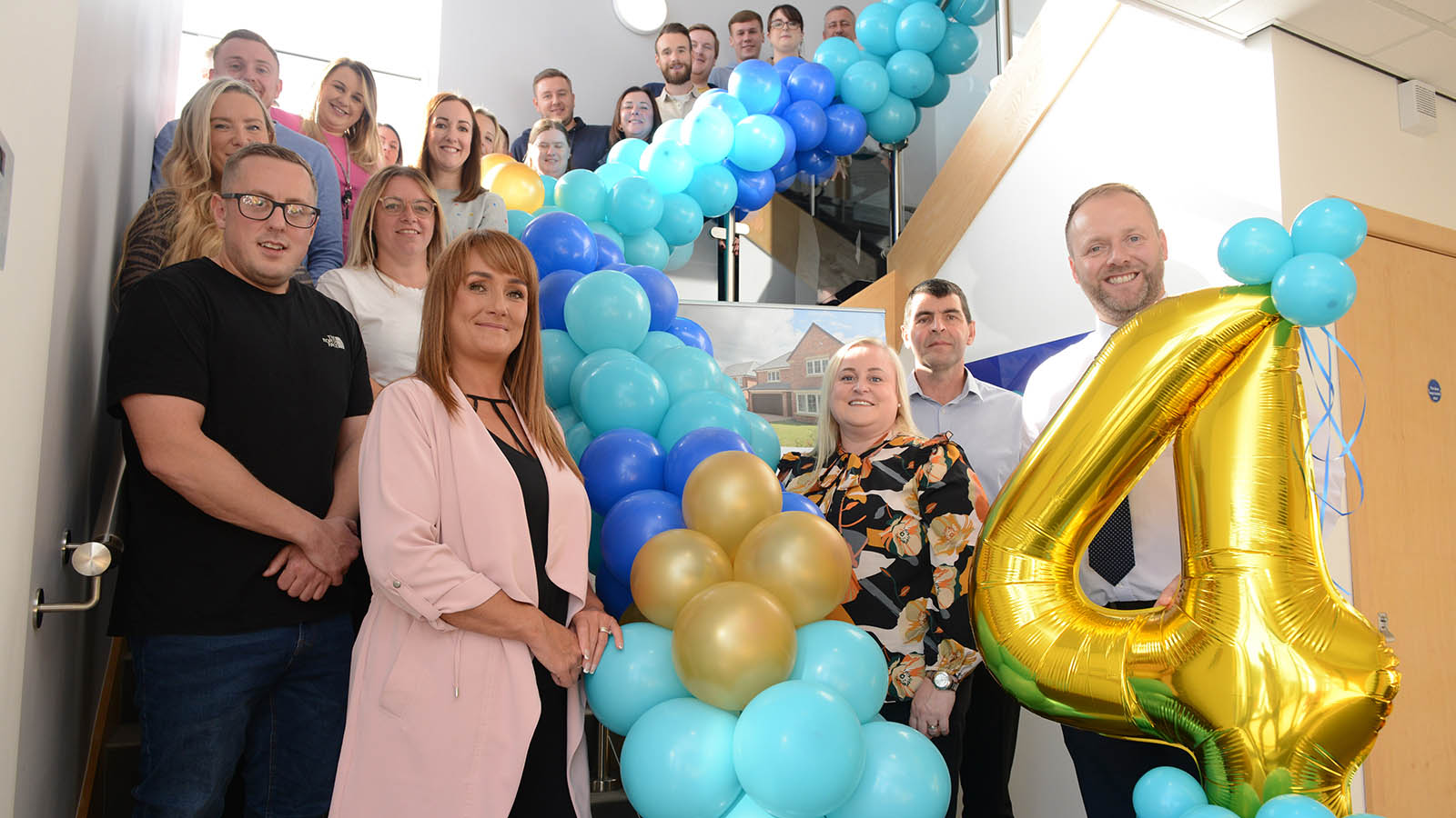 The Miller Homes Teesside team