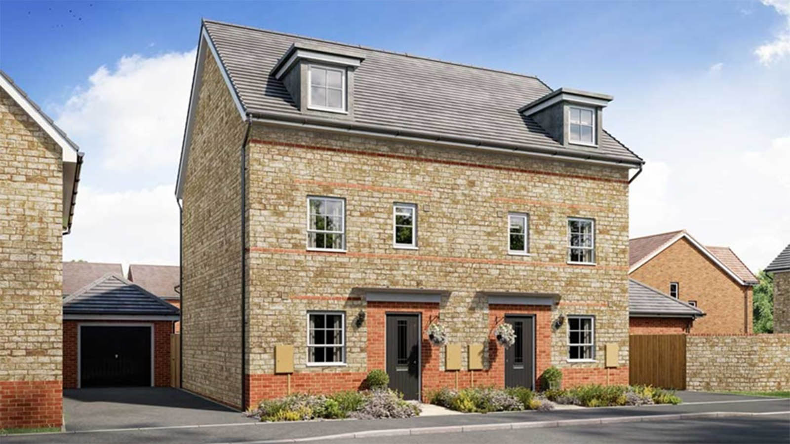 The ‘Woodcote’ at Hunters Wood (Barratt Homes)