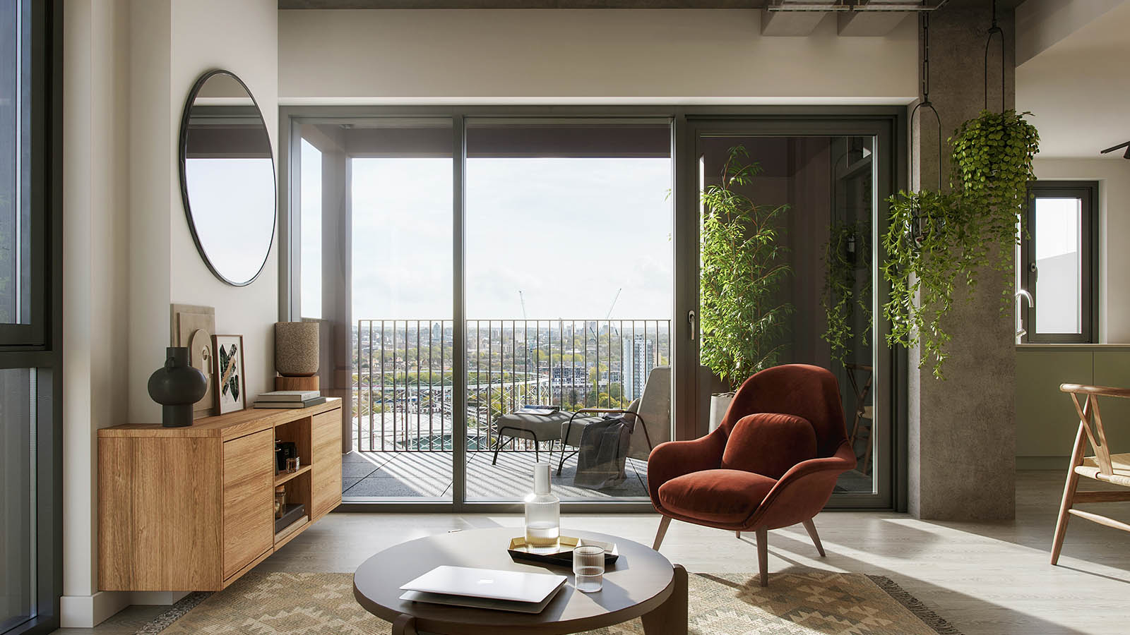 CGI of interior at THE BeCa (Avanton)