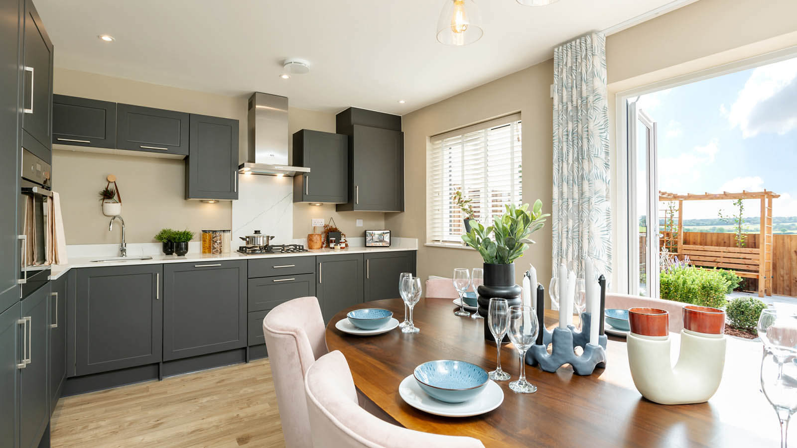 Show home at Old Royal Chace in Enfield (Bellway)