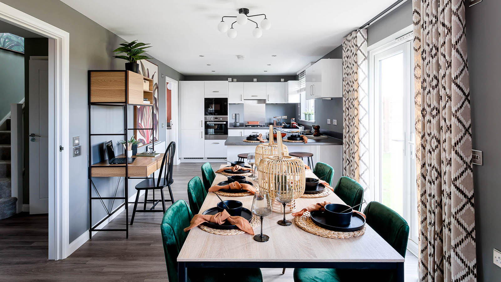 Taylor Wimpey show home at West Craigs