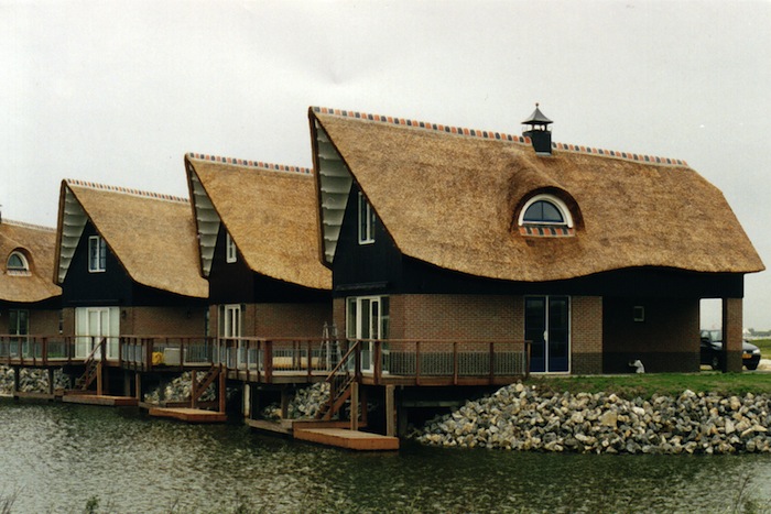 Dutch thatched homes