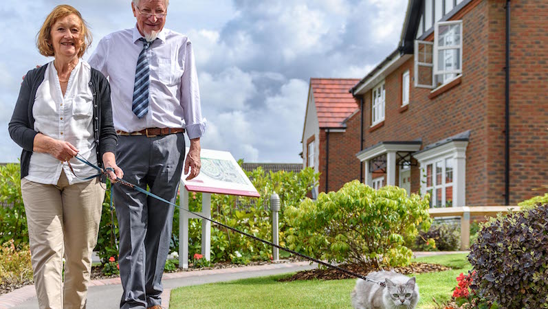 Anne and Peter at Bellmount View (Bewley Homes)