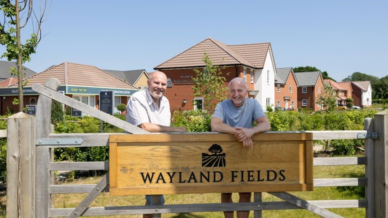 Allen and James at Wayland Fields (Barratt Homes)
