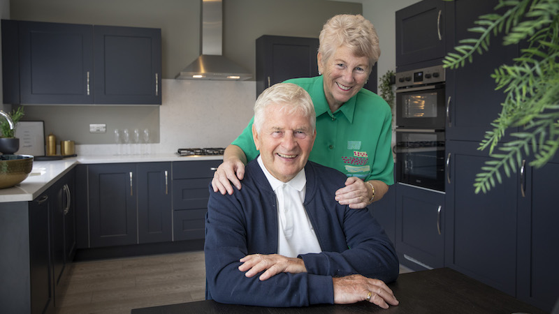 Barry and Maureen at The Oaks at Rossbank