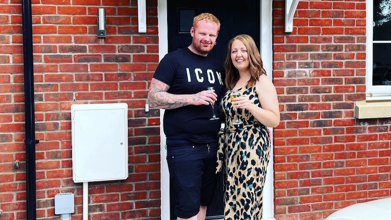 Emily and Aaron at Spring Grove (Orbit Homes)