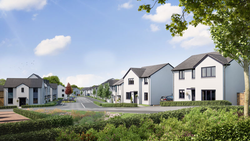 The homes at Foxhall Gait start from £377,995 