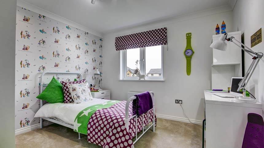 The Maxwell bedroom 3 (Taylor Wimpey)