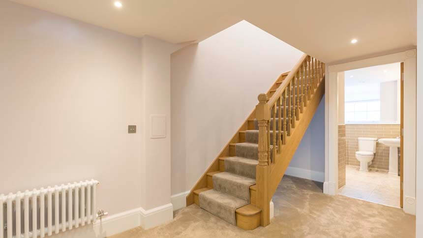Hampton Grange stairway (Bellway Homes)